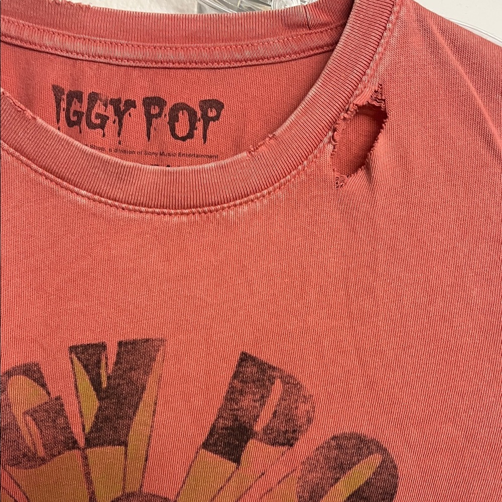 Lucky Brand Red Iggy Pop Tee - Picture 7 of 9